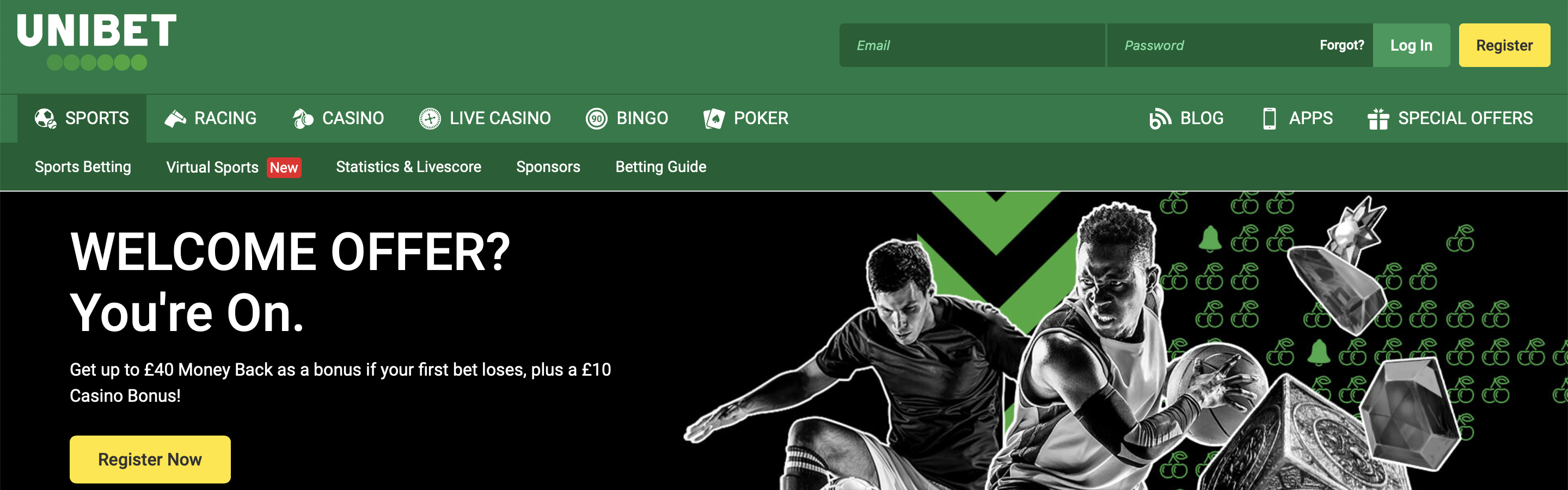 UniBet UK Betting Site