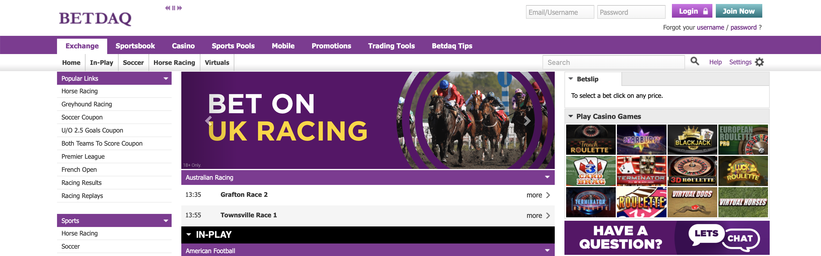 Betdaq Betting Exchange Introduction