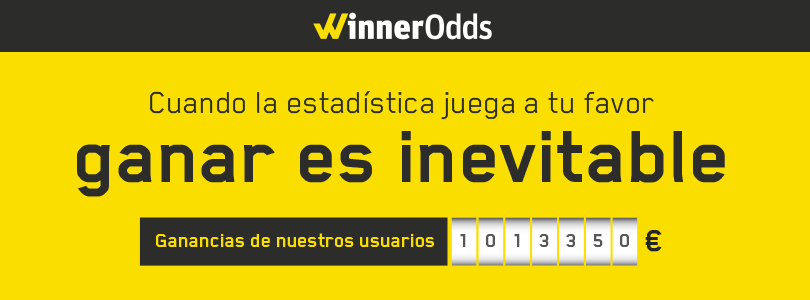 Los usuarios de WinnerOdds superan el primer 1.000.000€ de beneficio.